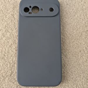 Gray Silicone Phone Case Google 9